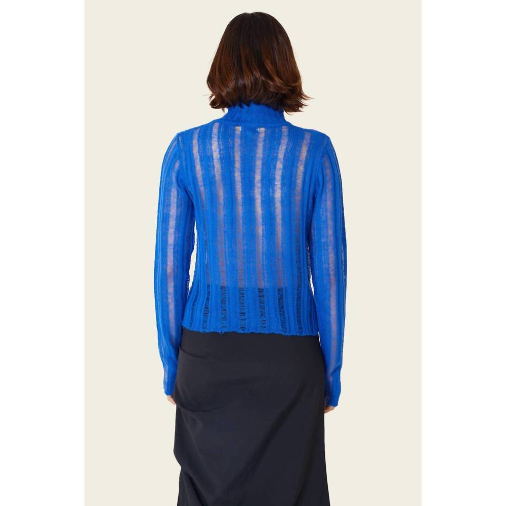 NEW FIND ME NOW willow sweater in blue - Picture 2 of 3